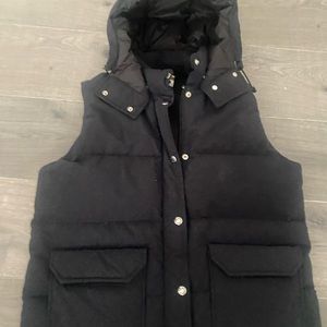 The north face puffer vest